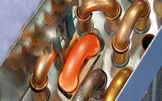 变压器铜排银钎焊